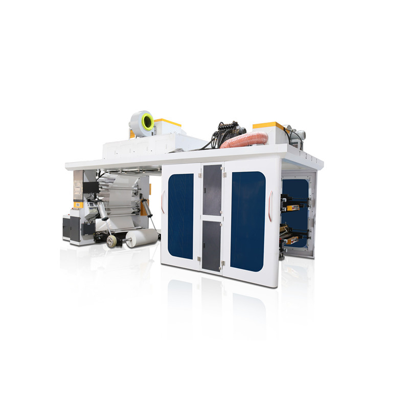 Máquina de impresión flexográfica CI de 4 colores