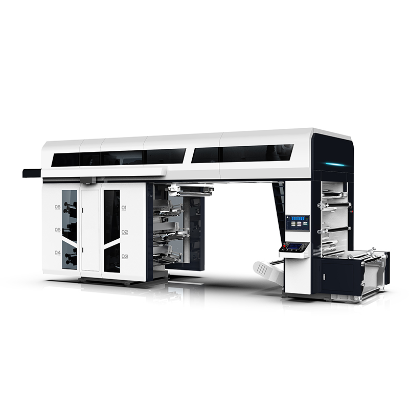 Máquina de impresión flexográfica CI de 6 colores