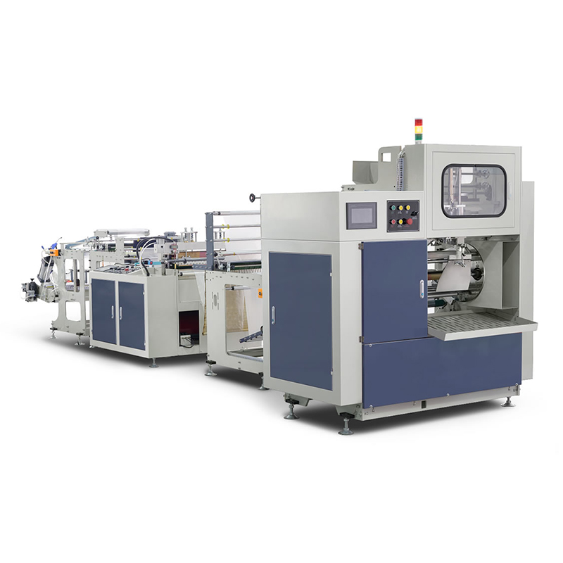 SNW 450×2 Bobinadora automática Máquina de fabricación de bolsas de rollo de alta velocidad (bolsa de rollo con núcleo)