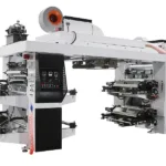 Máquina de impresión flexográfica tipo apilable de 4 colores